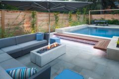 Design/Build by Earth Inc. - Pool by BonaVista - Fire feature by Dekko Concrete