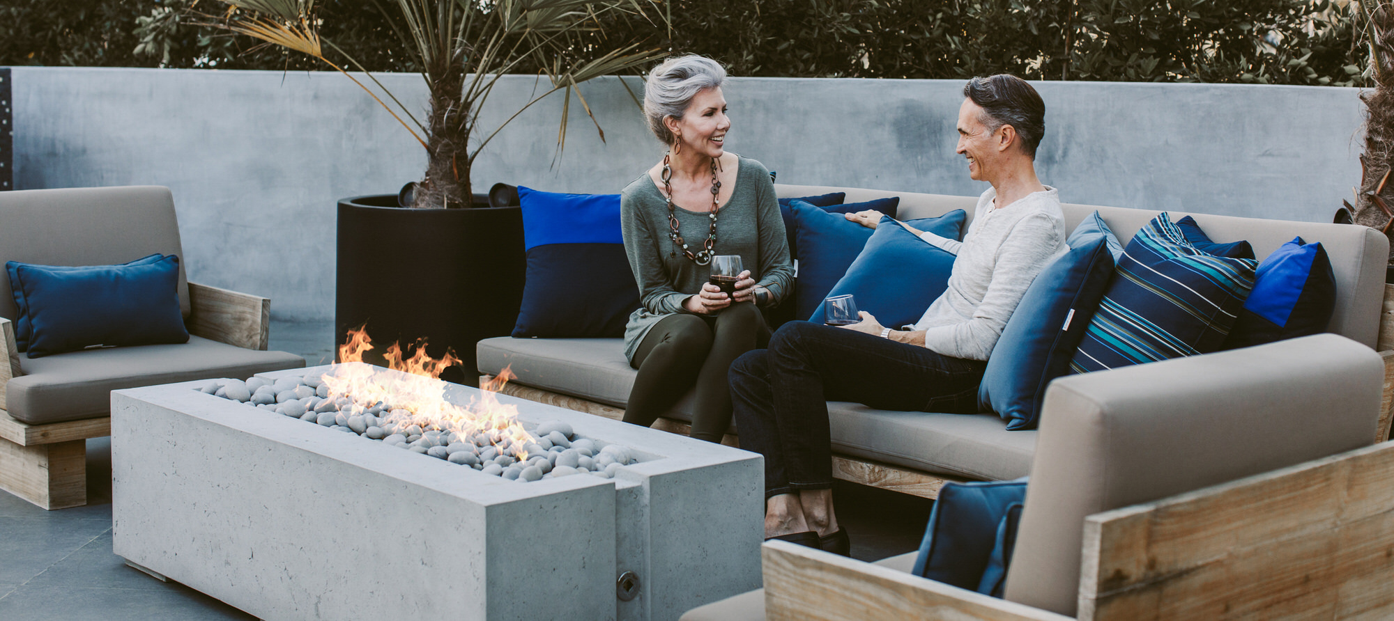 Avera Concrete Fire Pit