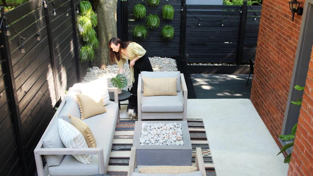 backyard makeover